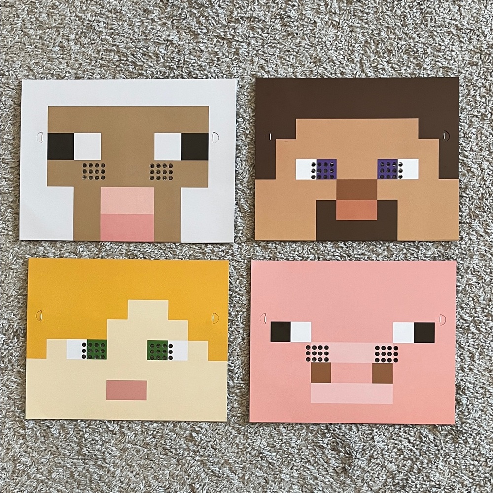 Minecraft Masks & Tattoos